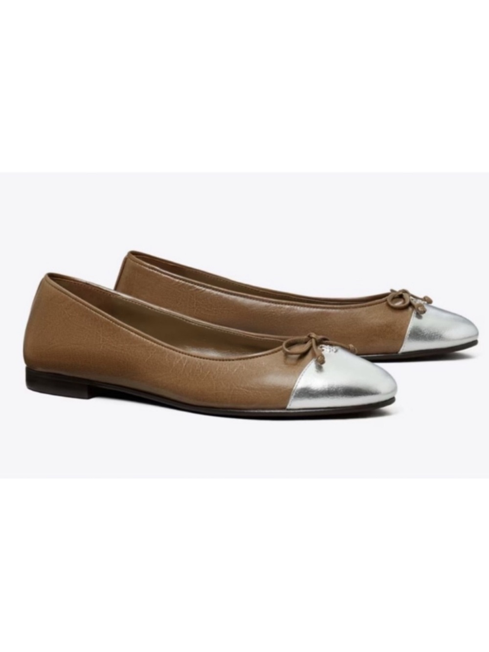 Tory Burch Cap Toe Ballet Flats